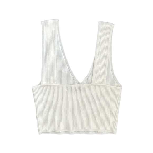 KENDALL & KYLIE white ribbed tank - Picture 2 of 3